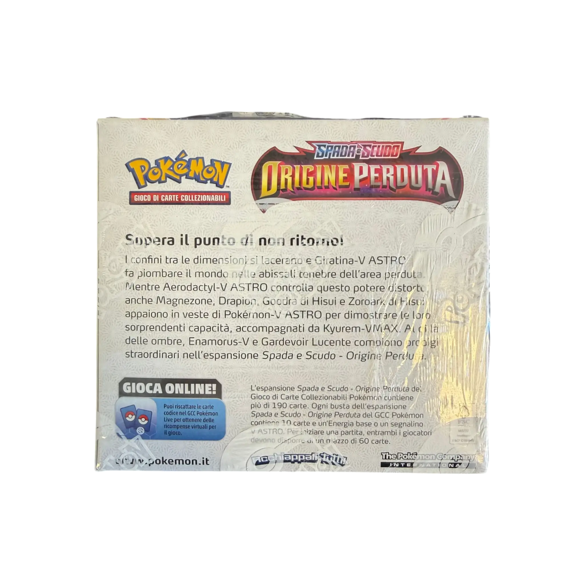 Pokèmon - Spada e Scudo - Origine Perduta - Display 36 Bustine Ita