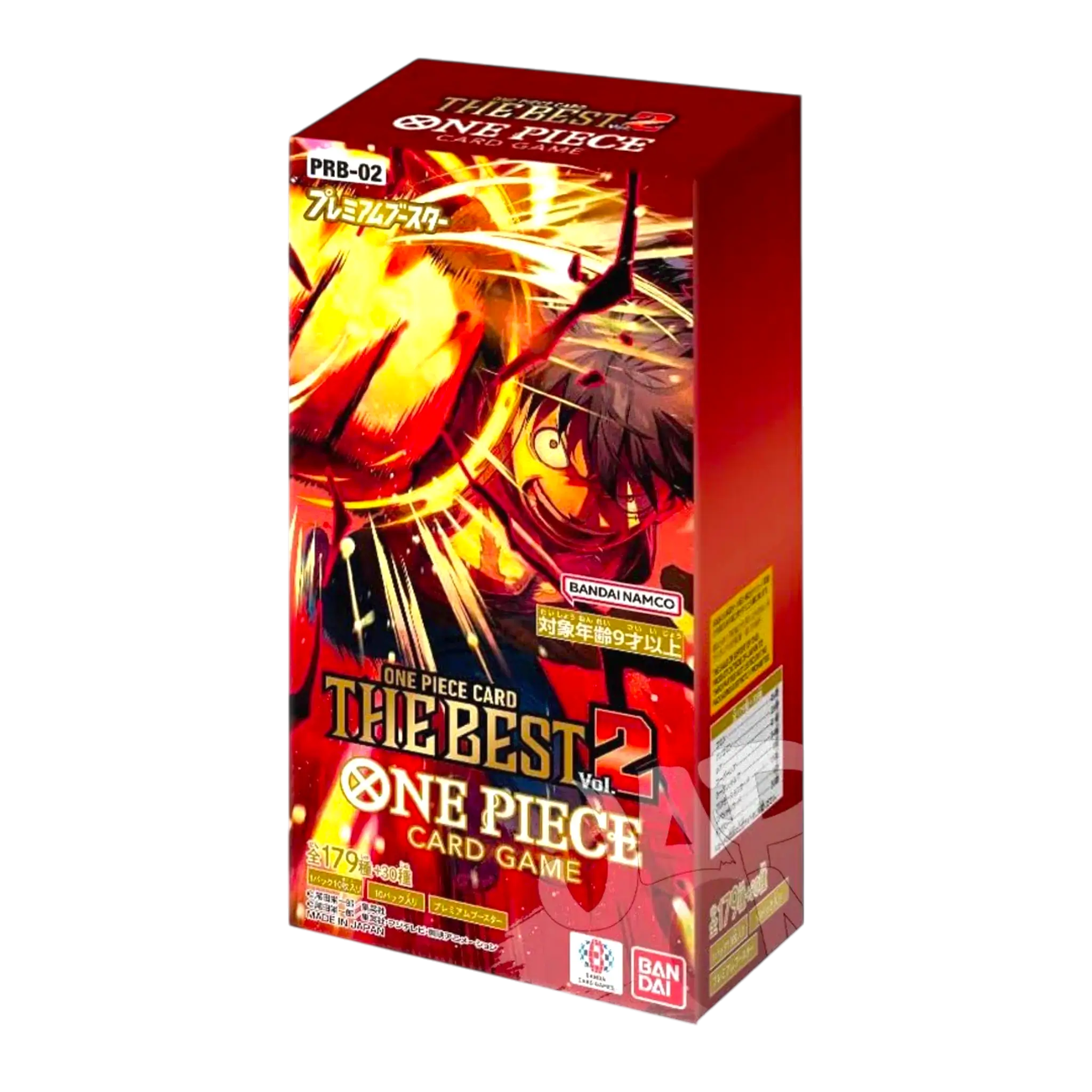 One Piece - PRB02 - The Best Vol.2 - Booster Box Jap