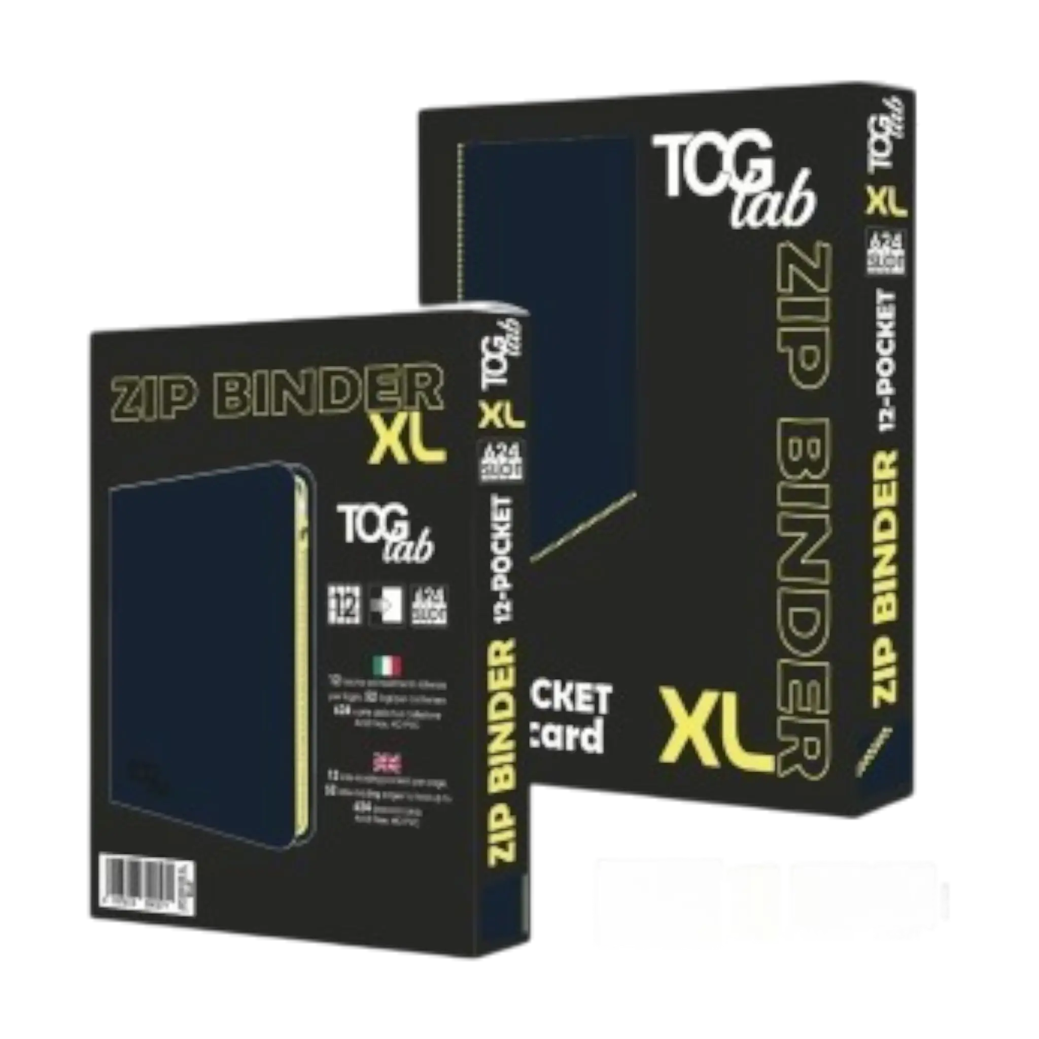 Album TCG con zip XL 624 Slot con 12 tasche