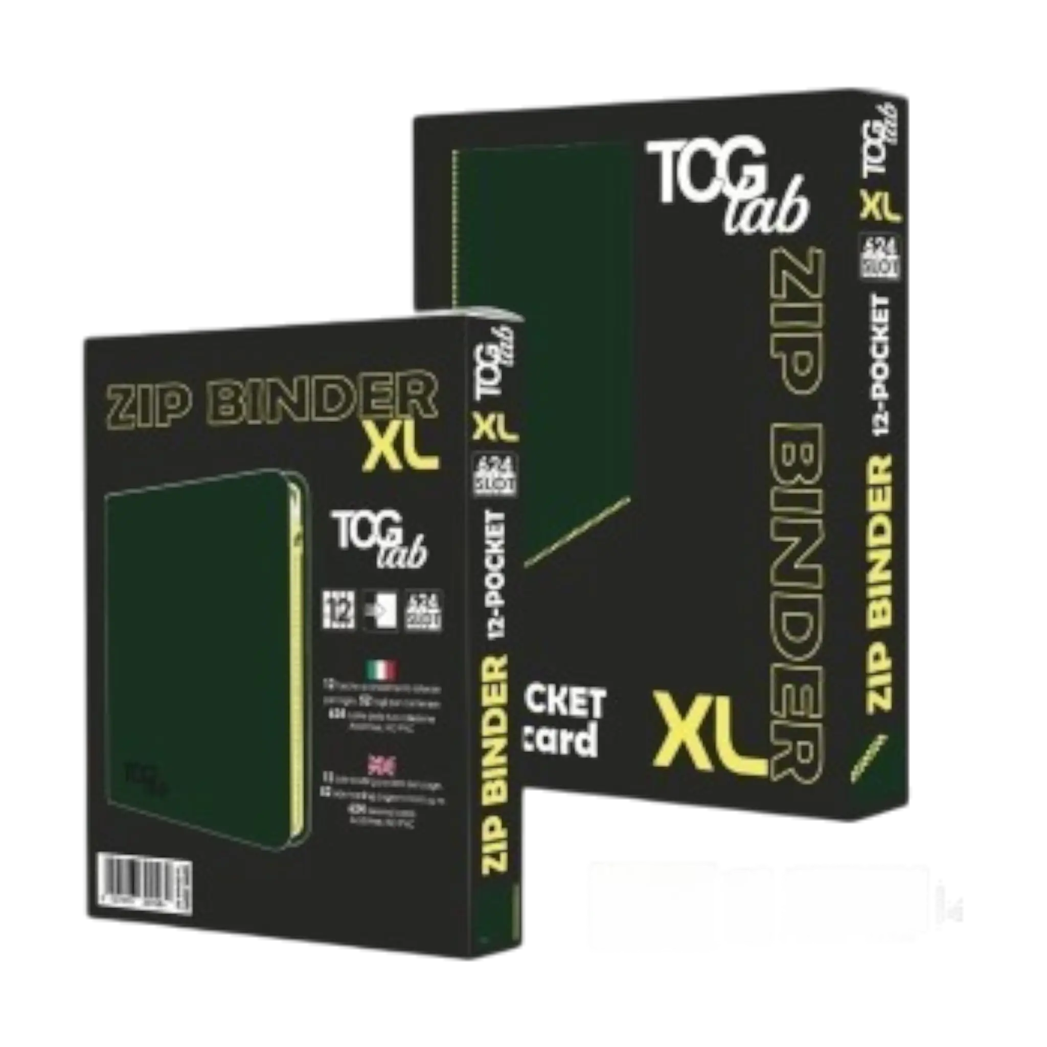 Album TCG con zip XL 624 Slot con 12 tasche