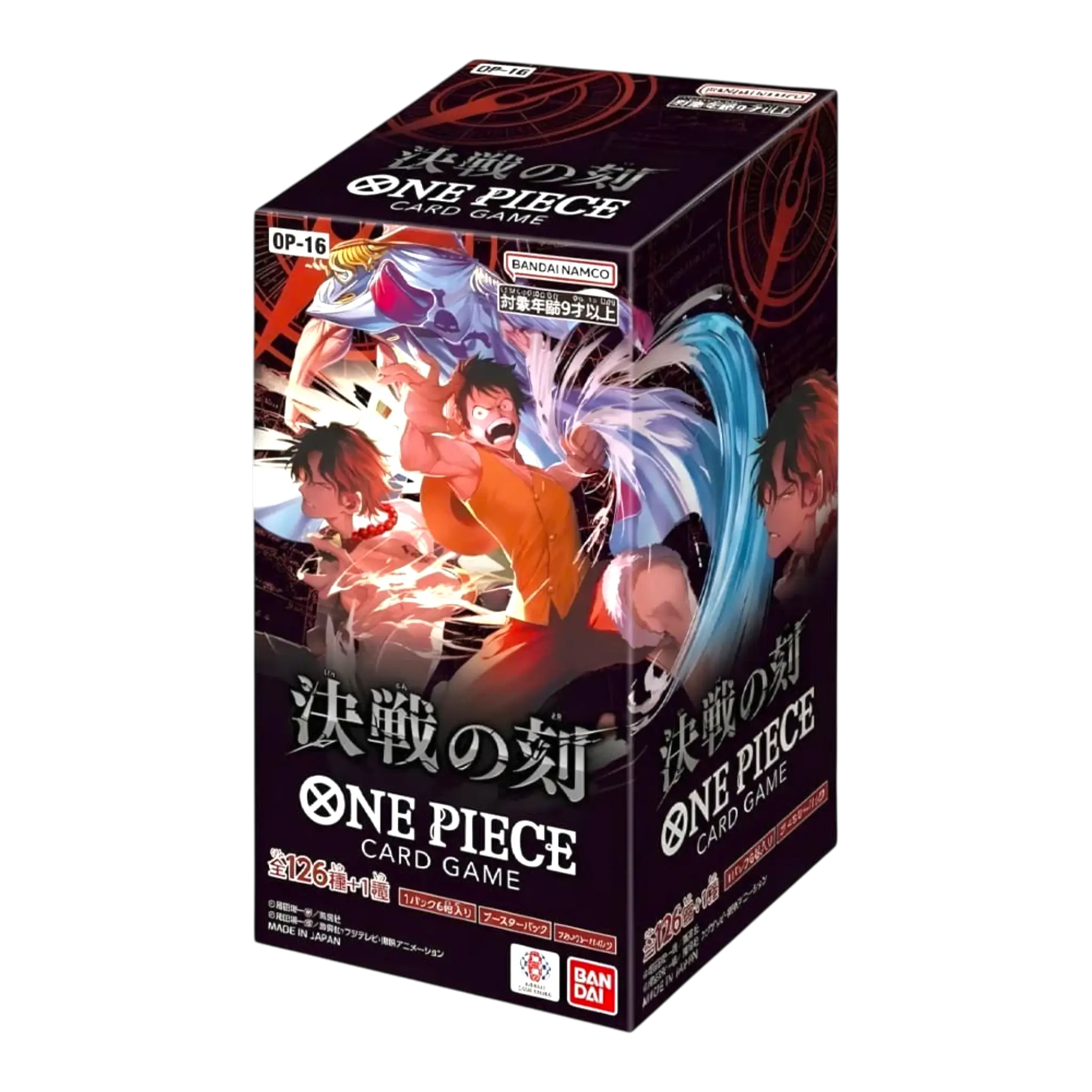 One Piece - OP16 - The Time of Battle - Booster Box Jap