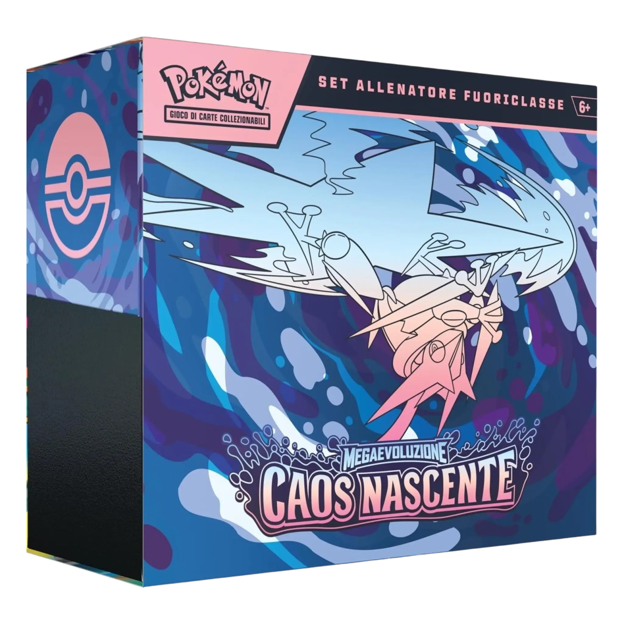 Pokèmon - Megaevoluzione - Caos Nascente - Set Allenatore Fuoriclasse (ETB) Ita