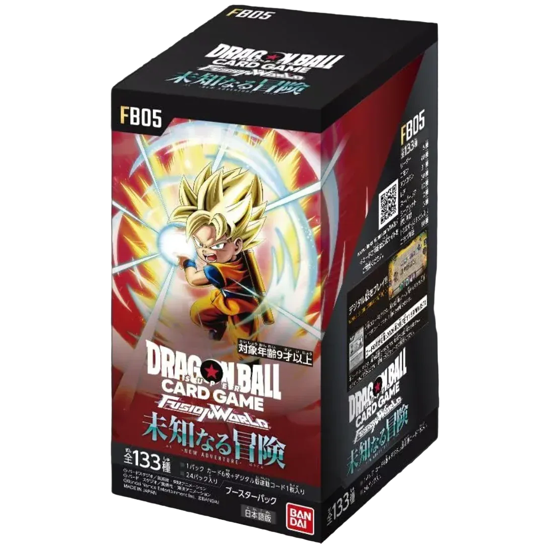 Dragon Ball Super Card Game Fusion World - FB05 - New Adventure - Box 24 Bustine Jap