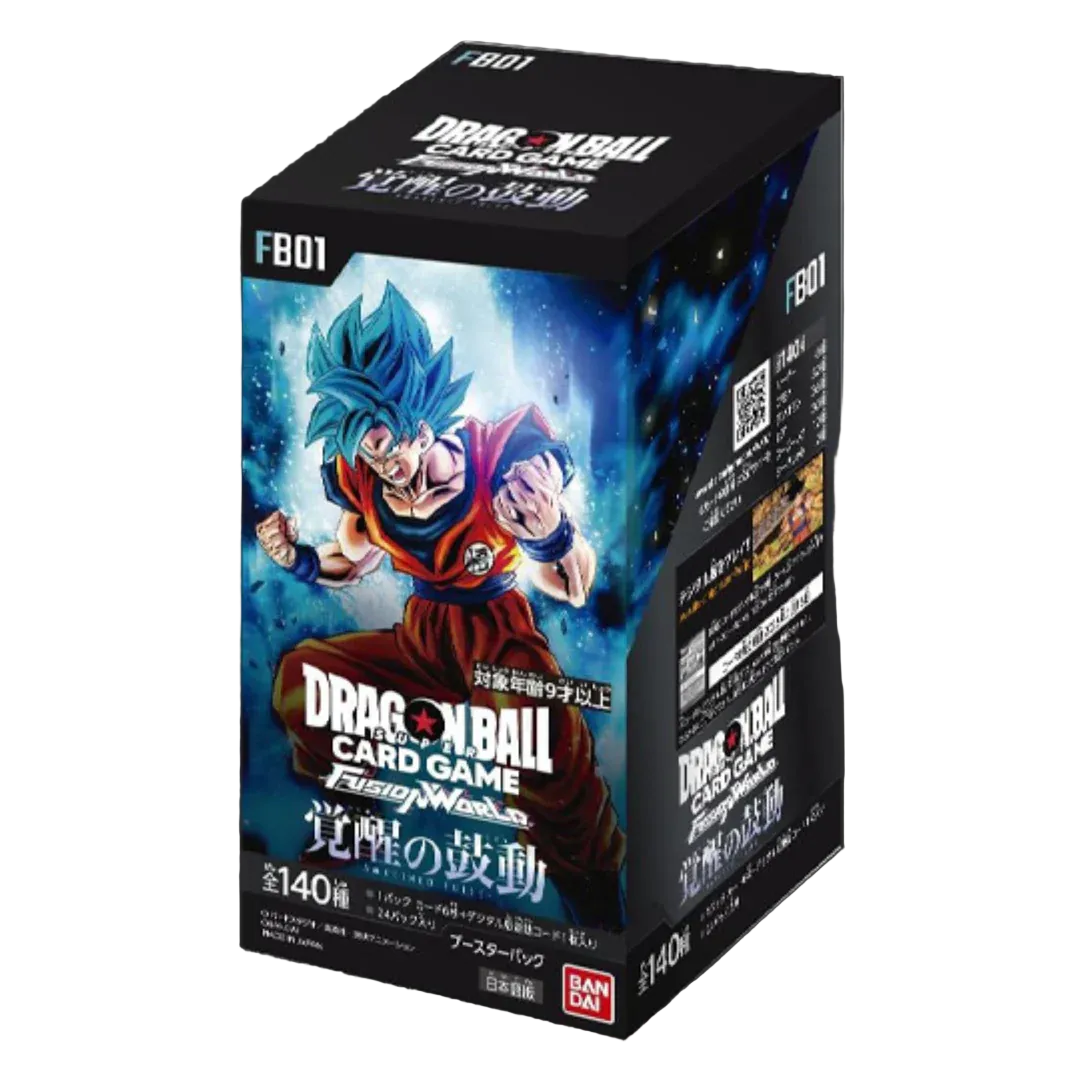 Dragon Ball Super Card Game Fusion World - FB01 - Awakened Pulse - Box 24 Buste Jap
