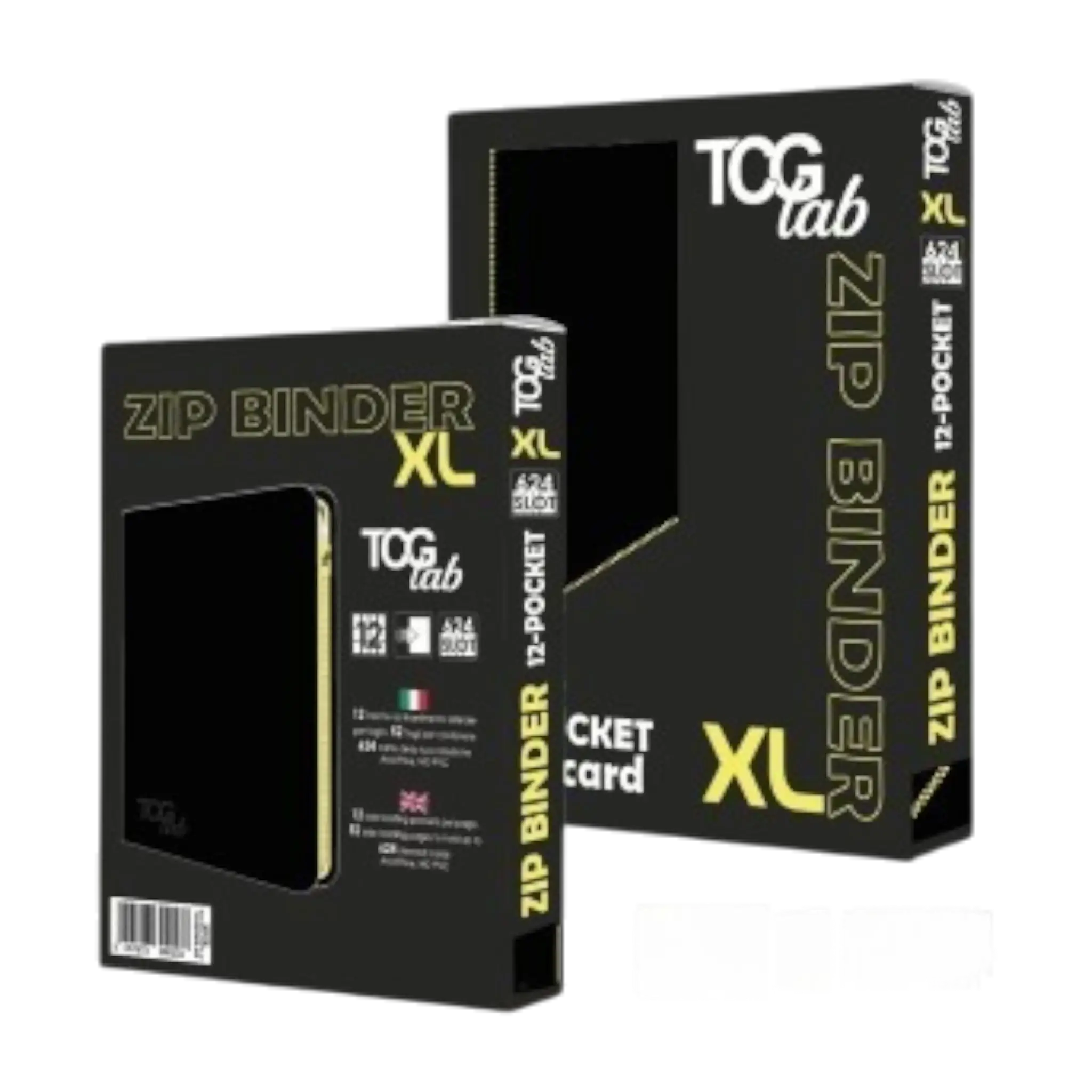 Album TCG con zip XL 624 Slot con 12 tasche