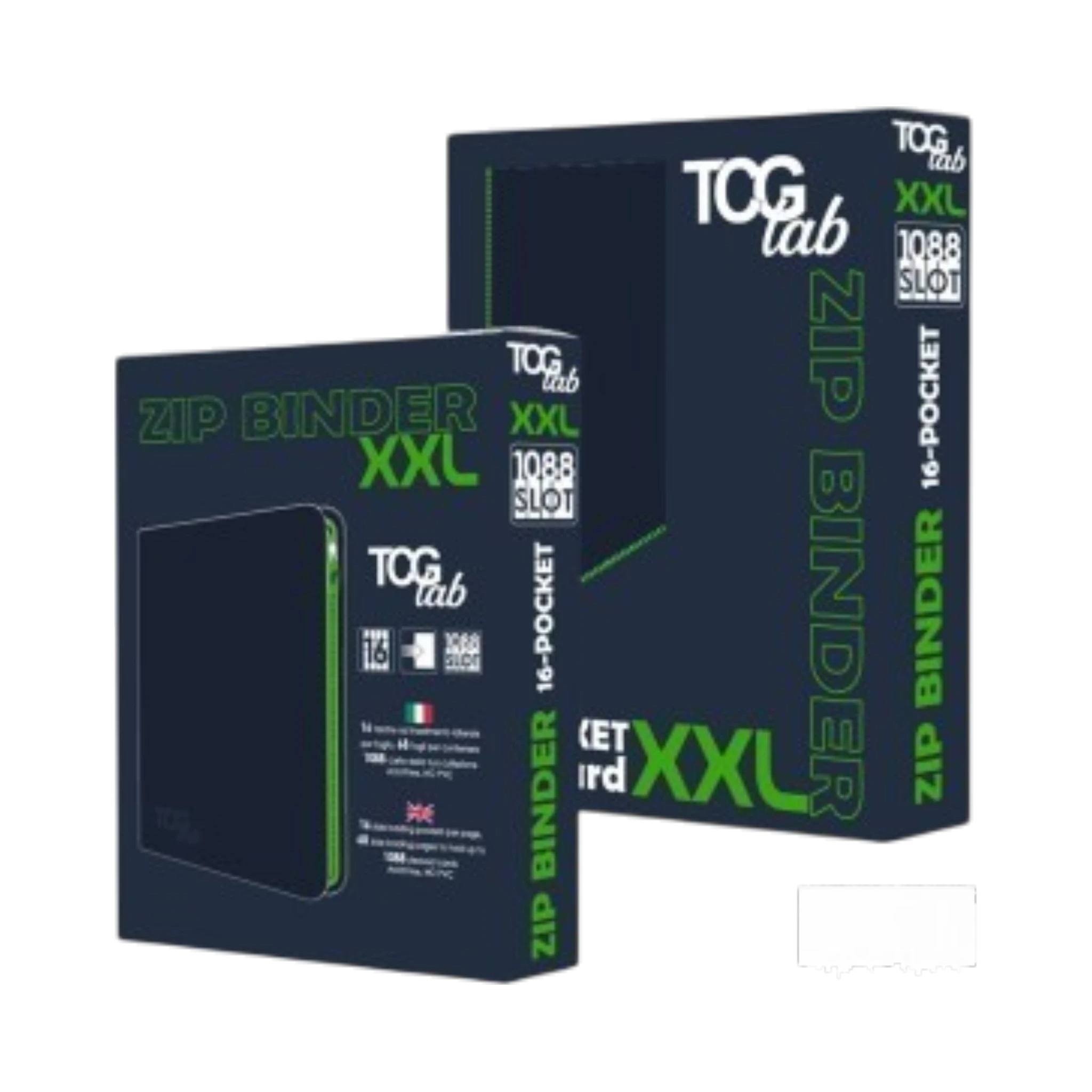 Album TCG con zip XXL 1088 Slot con 16 tasche