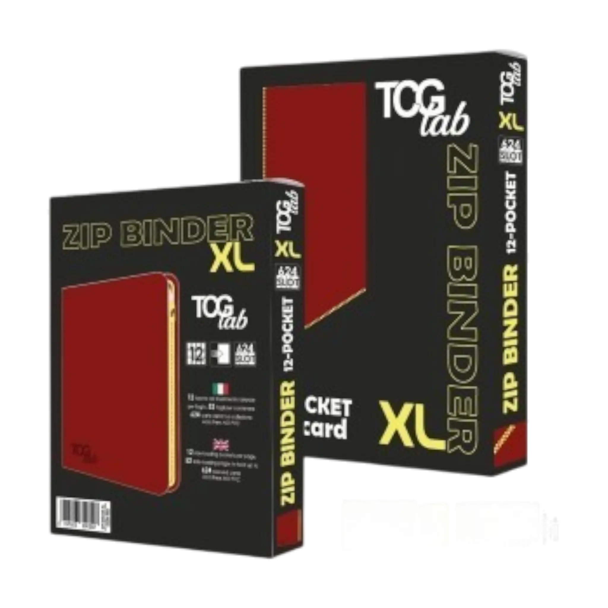 Album TCG con zip XL 624 Slot con 12 tasche