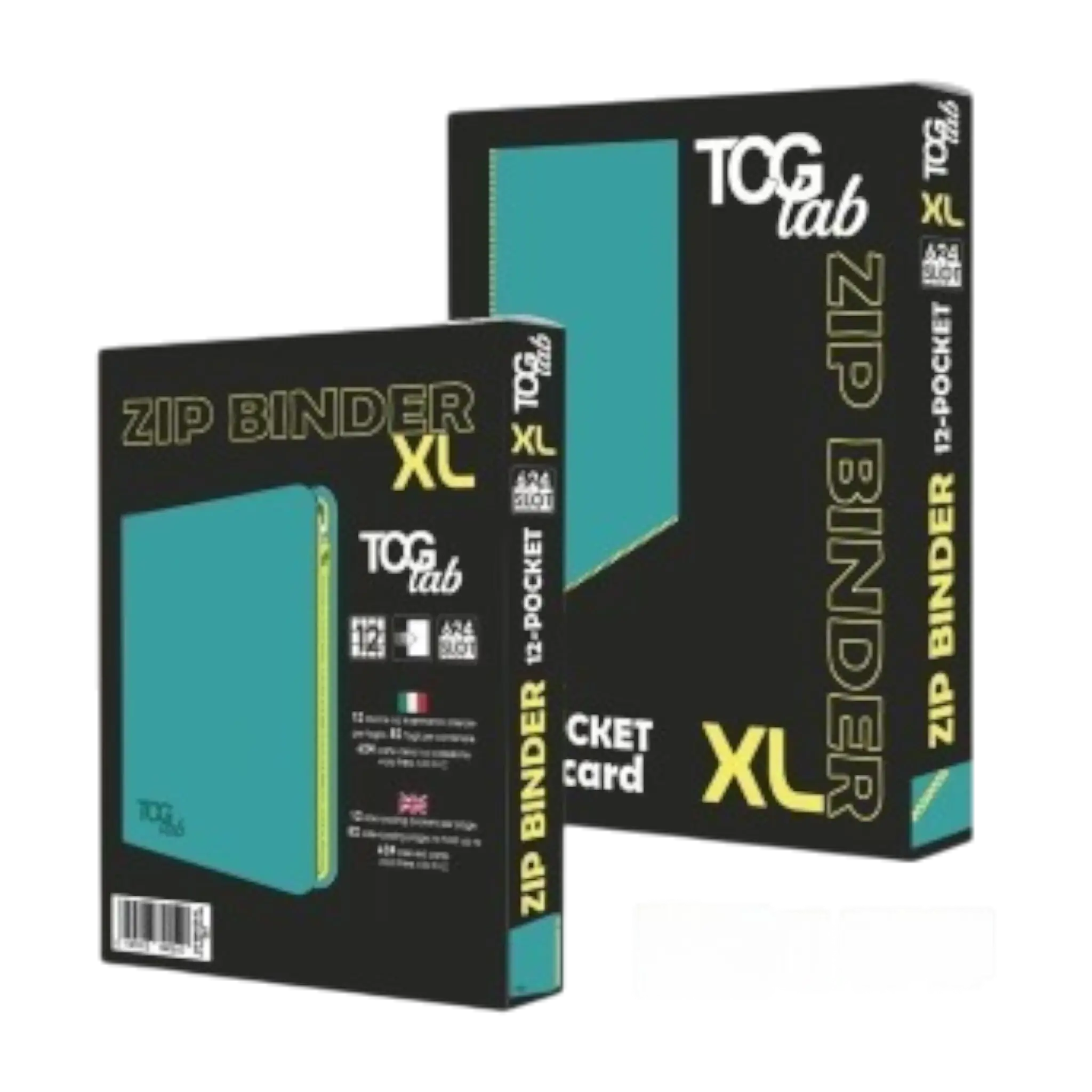 Album TCG con zip XL 624 Slot con 12 tasche